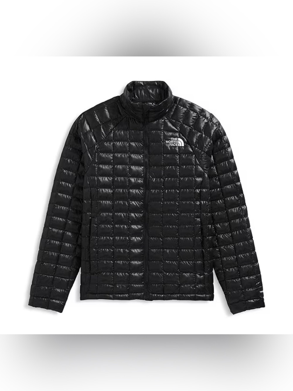 The North Face ThermoBall Stand Collar Zip Front Jacket in TNF Black Size 2X NWT